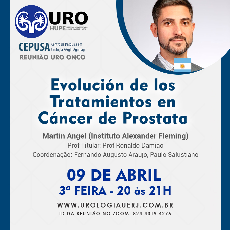 09abr – Evolución de los Tratamientos en Cáncer de Prostata